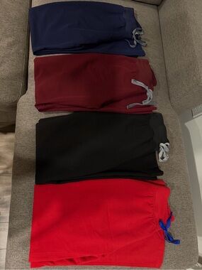 Bundle of 4 (high waisted Livingston scrub pants)